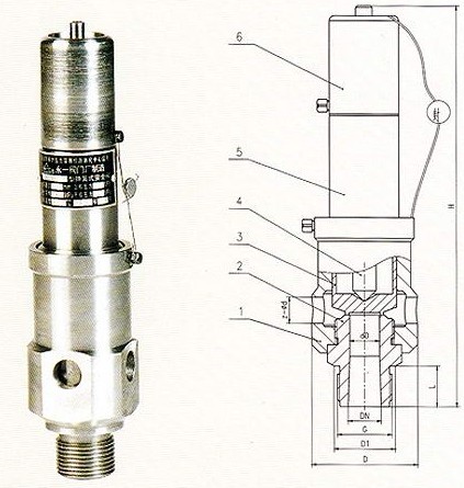 空壓機(jī)安全閥