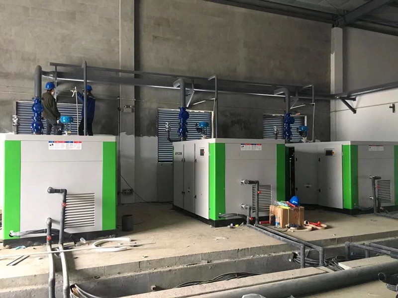 無油水潤滑螺桿空壓機 無油水潤滑螺桿空壓機